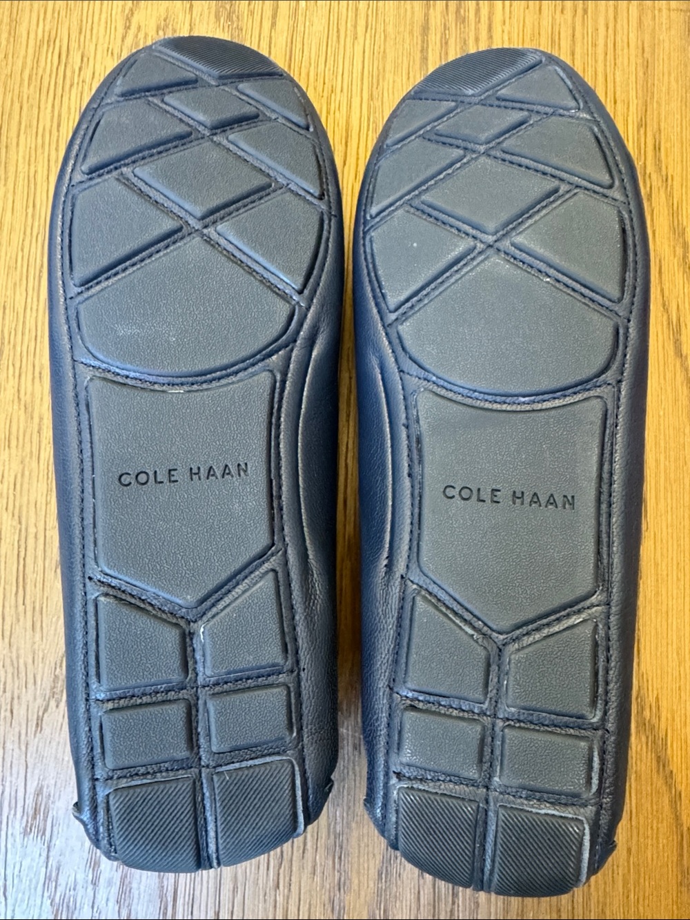 Cole Haan Evelyn Driver Navy Loafers Size 8.5B - Picture 6 of 7